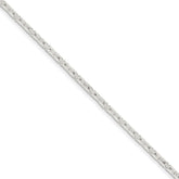 Sterling Silver 2.5mm Byzantine Chain
